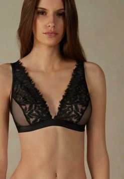 Intimissimi Damen FLY ME TO THE MOON - Triangel BH - Schwarz/black