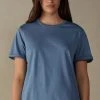 Intimissimi Damen AUS SUPIMA® - T-Shirt Basic - Babyblau 2 Intimissimi Damen AUS SUPIMA® - T-Shirt Basic - Babyblau -INTIMISSIMI Verkäufe bdc79bff635f4dc39939c6d97b821383
