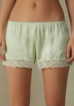 Intimissimi Damen Nachtwäsche Hose - Hellgrün
