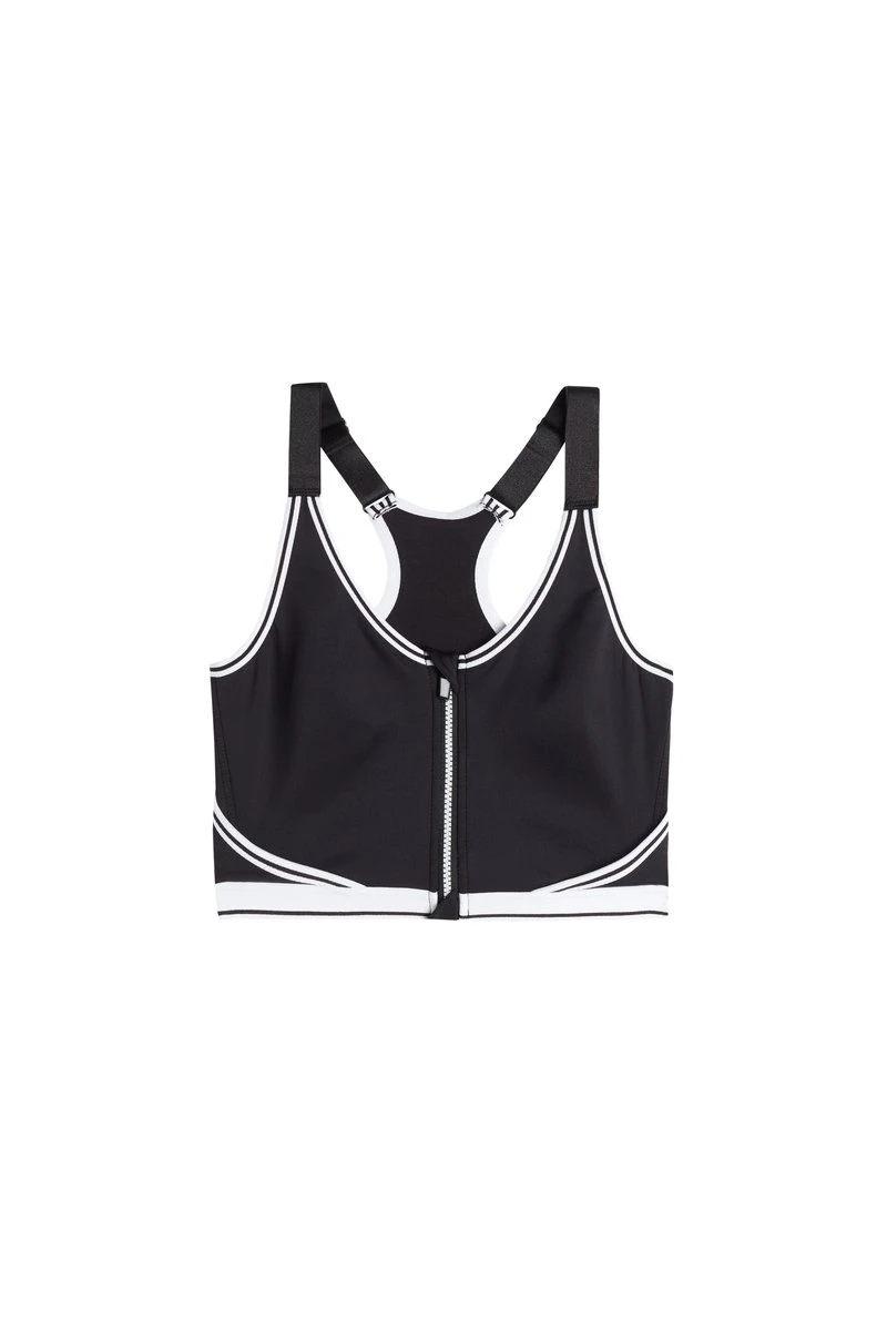 Intimissimi Damen Sport-BH Mit Starker Stützkraft - Black/white 7 Intimissimi Damen Sport-BH Mit Starker Stützkraft - Black/white – Bild 6