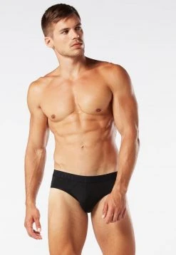 Intimissimi Herren SLIP MIT LOGO AUS MIKROFASER - Slip - Nero