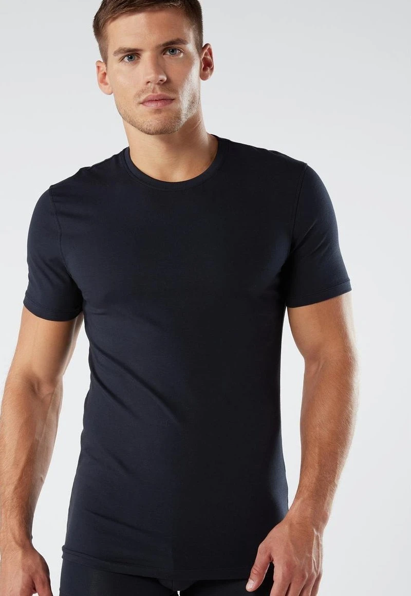 Intimissimi Herren AUS SUPIMA - Unterhemd/-shirt - Blu Notte 3 Intimissimi Herren AUS SUPIMA - Unterhemd/-shirt - Blu Notte