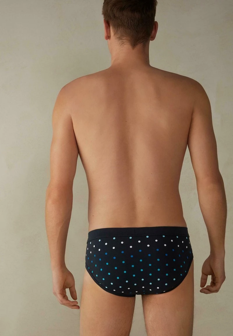 Intimissimi Herren Slip - Blau Midnight Blue 4 Intimissimi Herren Slip - Blau Midnight Blue – Bild 2