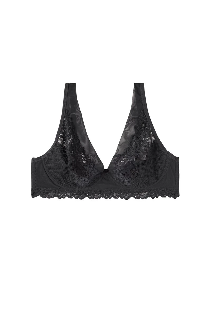 Intimissimi Damen PRETTY FLOWERS - Bügel BH - Schwarz 7 Intimissimi Damen PRETTY FLOWERS - Bügel BH - Schwarz – Bild 5