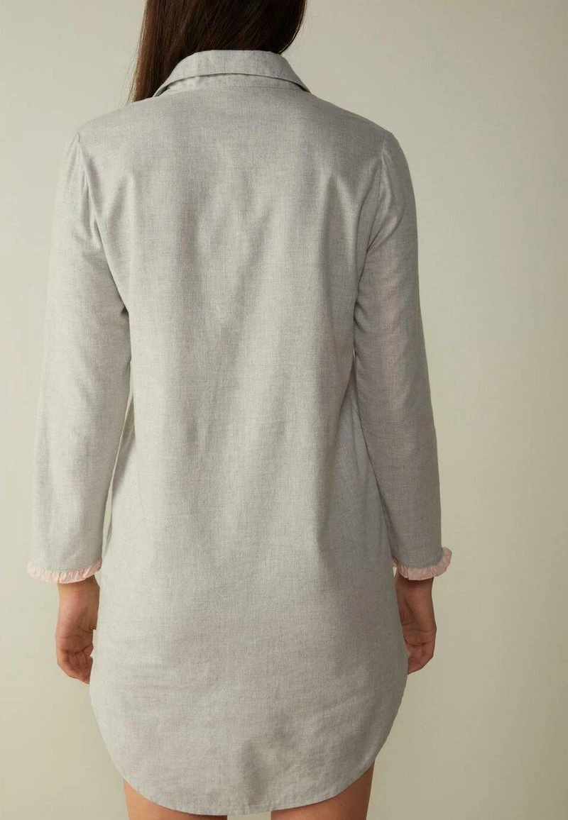 Intimissimi Damen Nachthemd - Grau Light Grey Blend 4 Intimissimi Damen Nachthemd - Grau Light Grey Blend – Bild 2