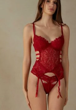 Intimissimi Damen HEART BEAT - Korsage - Rot Sealing Wax Red