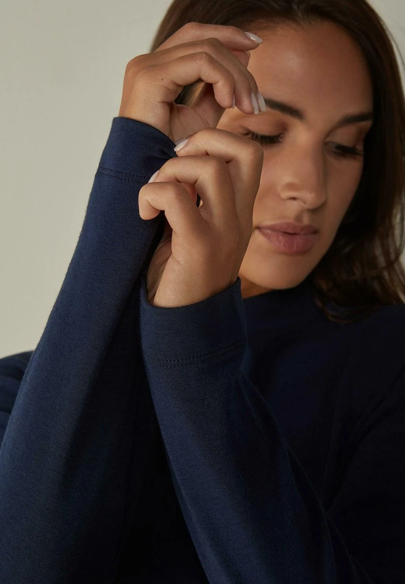 Intimissimi Damen Langarmshirt - Blau Intense Blue 5 Intimissimi Damen Langarmshirt - Blau Intense Blue – Bild 3