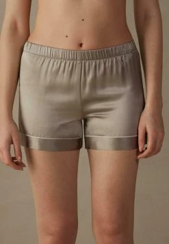 Intimissimi Damen MIT KONTRASTKANTEN - Nachtwäsche Hose - Natürlich Powder Beige