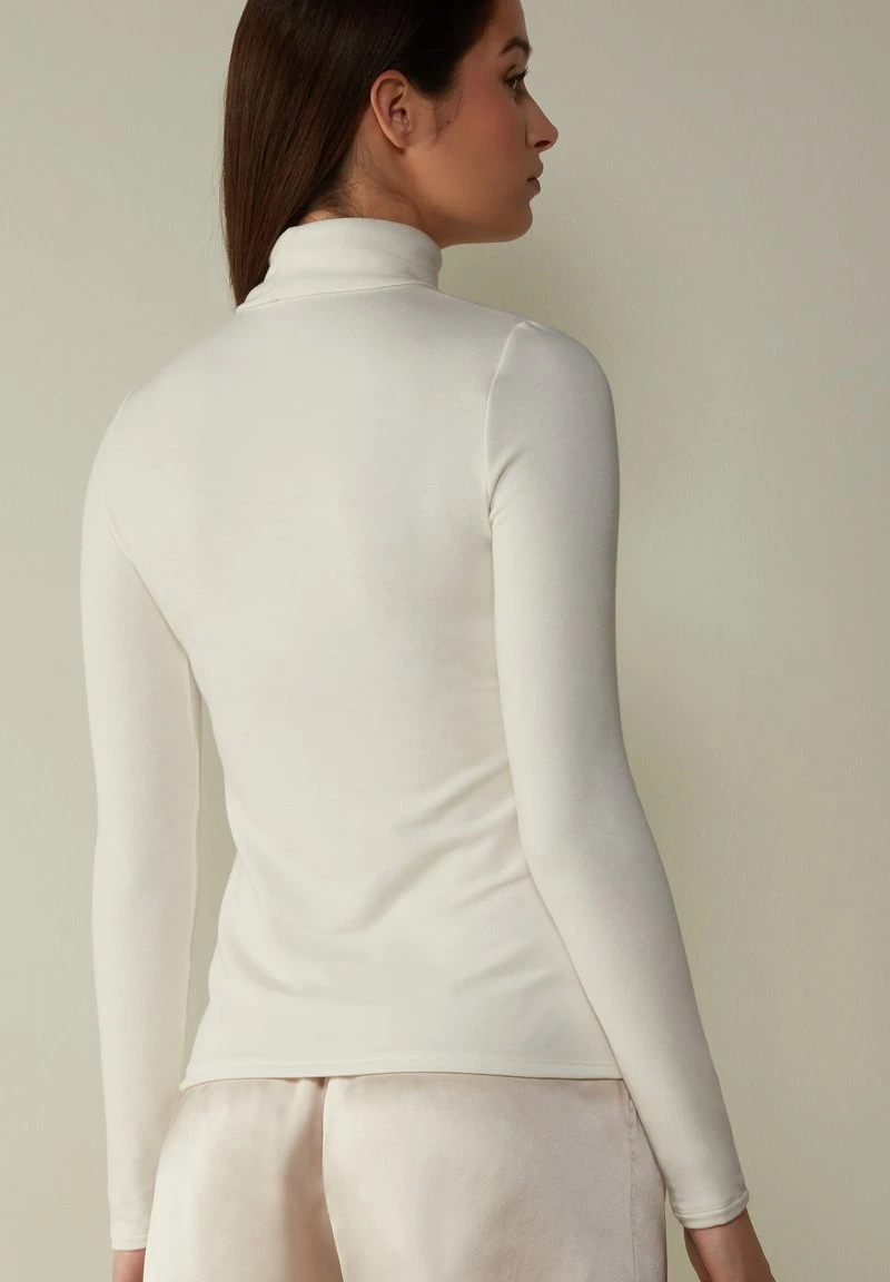 Intimissimi Damen Strickpullover - Elfenbein Powder White 4 Intimissimi Damen Strickpullover - Elfenbein Powder White – Bild 2