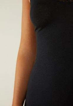 Intimissimi Damen Unterhemd/-shirt - Schwarz Black -INTIMISSIMI Verkäufe c771ba4f5ed147ed9fb41cc3b35979fc