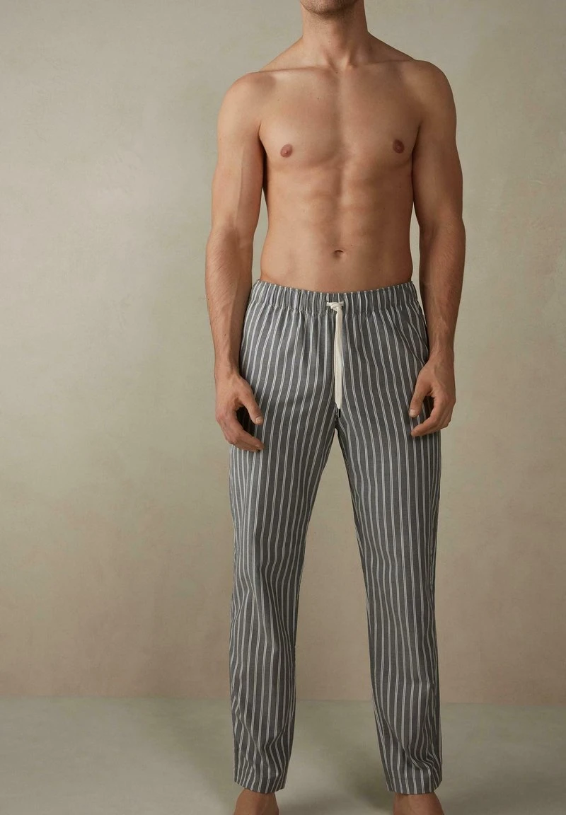 Intimissimi Herren Nachtwäsche Hose - Streifen Grey 3 Intimissimi Herren Nachtwäsche Hose - Streifen Grey