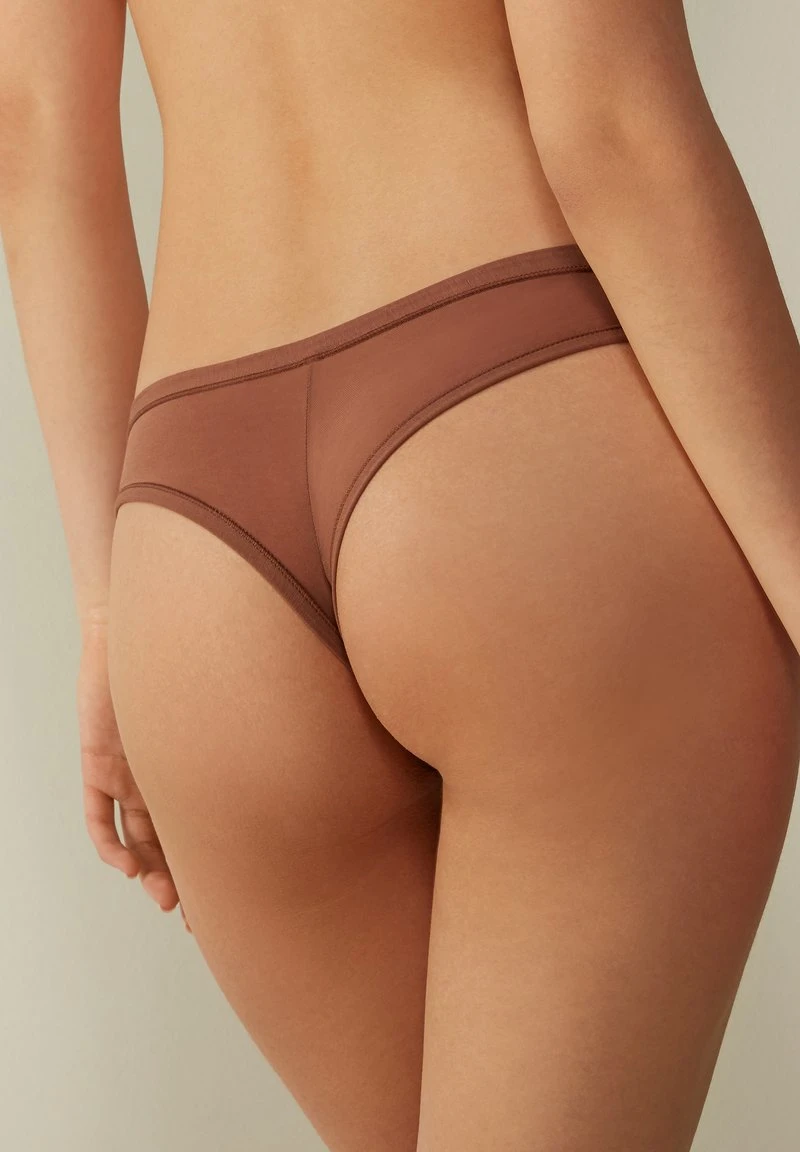 Intimissimi Damen Slip - Dark Beige 4 Intimissimi Damen Slip - Dark Beige – Bild 2