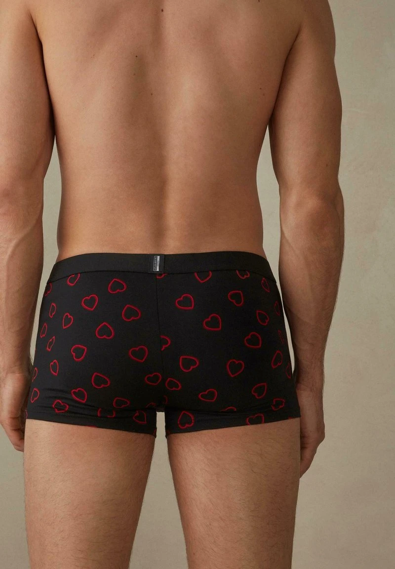 Intimissimi Herren MIT VALENTINSTAGS-PRINT - Panties - Schwarz Black 4 Intimissimi Herren MIT VALENTINSTAGS-PRINT - Panties - Schwarz Black – Bild 2