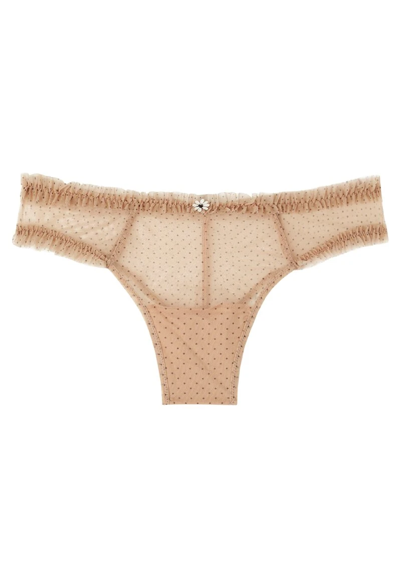Intimissimi Damen LITTLE PLEASURES - String - Soft Beige Schwarz 7 Intimissimi Damen LITTLE PLEASURES - String - Soft Beige Schwarz – Bild 5