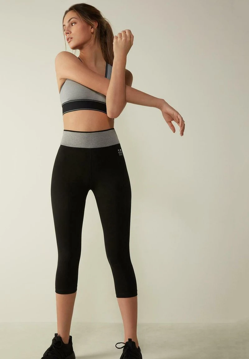 Intimissimi Damen IN ACTION - Tights - Black/mid Grey Melange 4 Intimissimi Damen IN ACTION - Tights - Black/mid Grey Melange – Bild 2