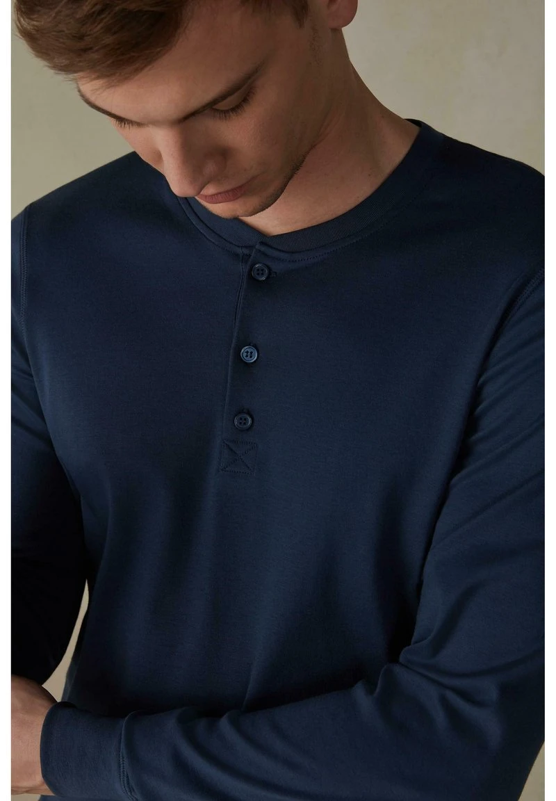 Intimissimi Herren Nachtwäsche Shirt - Denimblau 5 Intimissimi Herren Nachtwäsche Shirt - Denimblau – Bild 3