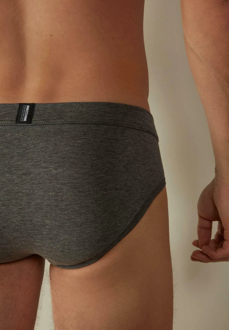 Intimissimi Herren Slip - Dunkelgrau- Graphite Grey Blend/blue 7 Intimissimi Herren Slip - Dunkelgrau- Graphite Grey Blend/blue – Bild 5