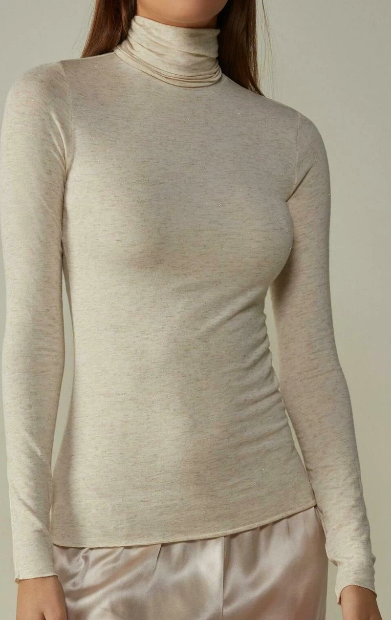 Intimissimi Damen Langarmshirt - Off White 3 Intimissimi Damen Langarmshirt - Off White