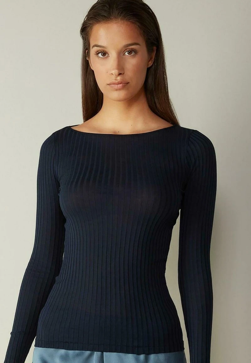 Intimissimi Damen MIT AUS - Strickpullover - Blau Intense Blue 3 Intimissimi Damen MIT AUS - Strickpullover - Blau Intense Blue