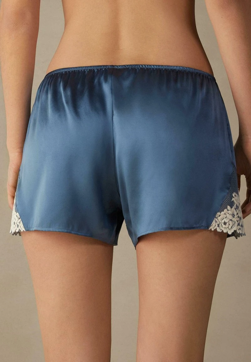 Intimissimi Damen PRETTY FLOWERS - Nachtwäsche Hose - Babyblau Elfenbein 4 Intimissimi Damen PRETTY FLOWERS - Nachtwäsche Hose - Babyblau Elfenbein – Bild 2