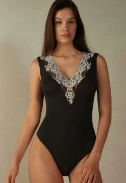 Intimissimi Damen Body - Multifarben /black Ivory