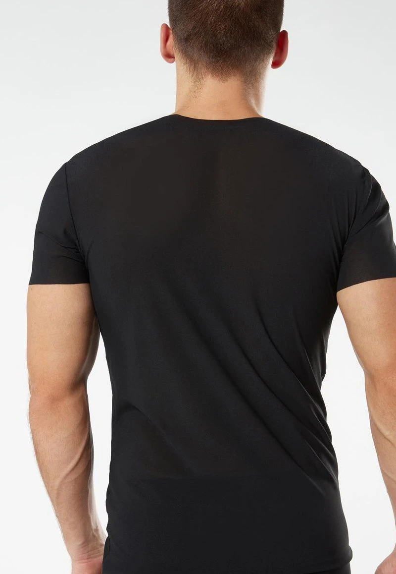 Intimissimi Herren OFFENKANTIGES SHIRT AUS MIKRO-NETZSTOFF - Unterhemd/-shirt - Nero 4 Intimissimi Herren OFFENKANTIGES SHIRT AUS MIKRO-NETZSTOFF - Unterhemd/-shirt - Nero – Bild 2