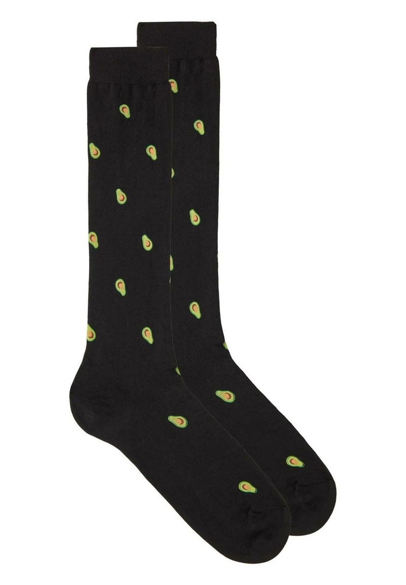 Intimissimi Herren Socken - Schwarz Avocado Print 3 Intimissimi Herren Socken - Schwarz Avocado Print