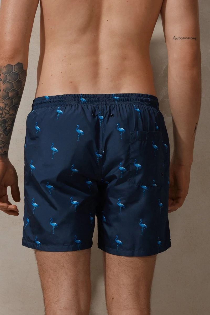 Intimissimi Herren Badeshorts - Neon Blue 4 Intimissimi Herren Badeshorts - Neon Blue – Bild 2