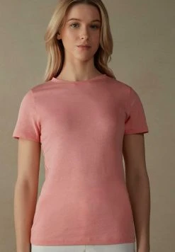 Intimissimi Damen T-Shirt Basic - Bonbonrosa