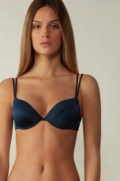 Intimissimi Damen BELLISSIMA - Push-up BH - Blau Intense Blue