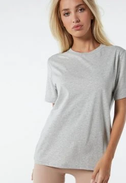 Intimissimi Damen AUS SUPIMA® - T-Shirt Basic - Grigio Melange