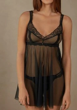 Intimissimi Damen JARDIN D'AMOUR - Nachthemd - Schwarz