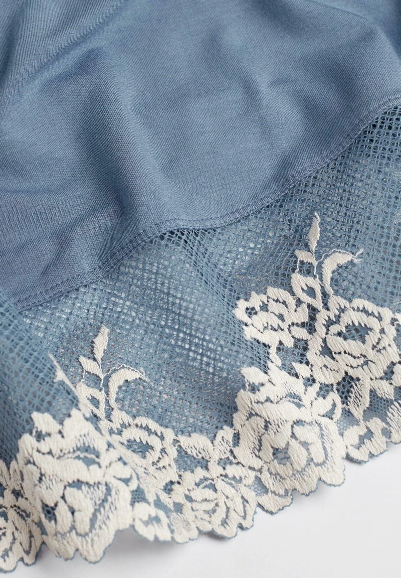 Intimissimi Damen PRETTY FLOWERS - Nachthemd - Babyblau Elfenbein 7 Intimissimi Damen PRETTY FLOWERS - Nachthemd - Babyblau Elfenbein – Bild 5