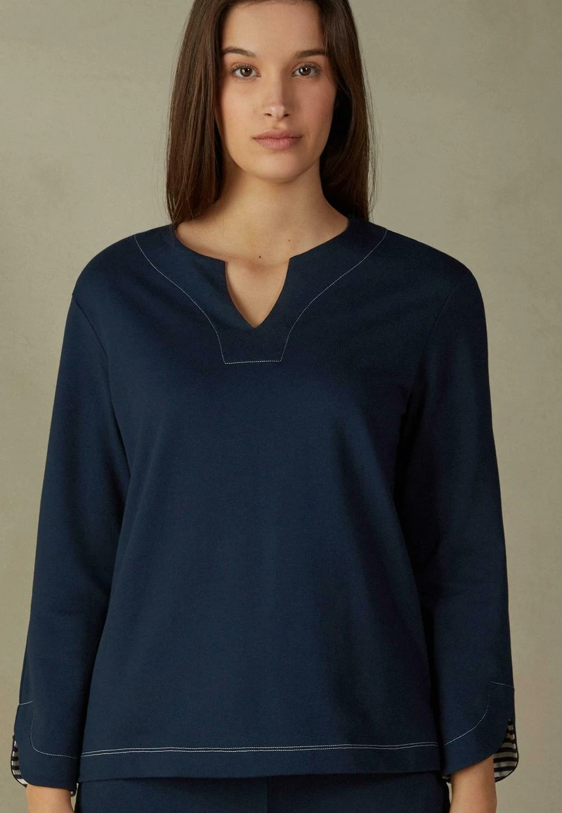Intimissimi Damen LANGARM MY COMFORT ZONE - Nachtwäsche Shirt - Marineblau 3 Intimissimi Damen LANGARM MY COMFORT ZONE - Nachtwäsche Shirt - Marineblau