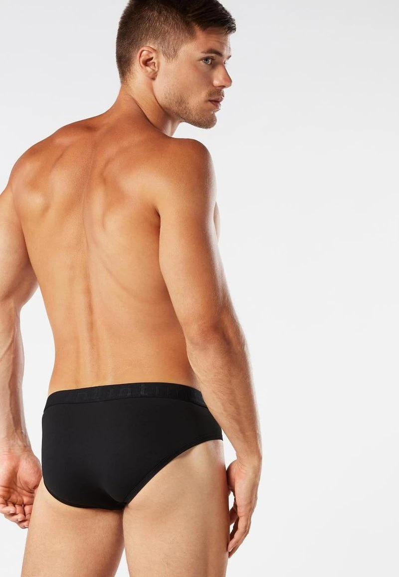 Intimissimi Herren SLIP MIT LOGO AUS MIKROFASER - Slip - Nero 4 Intimissimi Herren SLIP MIT LOGO AUS MIKROFASER - Slip - Nero – Bild 2