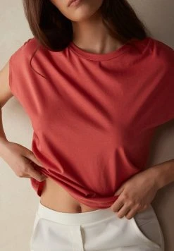 Intimissimi Damen MIT RUNDHALSAUSSCHNITT - T-Shirt Basic - Rosa 10 Intimissimi Damen MIT RUNDHALSAUSSCHNITT - T-Shirt Basic - Rosa -INTIMISSIMI Verkäufe e44c541b47c04cba96a4db1782a6df31