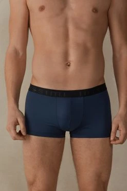 Intimissimi Herren MIT LOGO - Panties - Blau /lue Denim Black