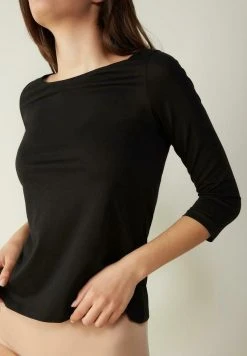 Intimissimi Damen Langarmshirt - Nero 9 Intimissimi Damen Langarmshirt - Nero -INTIMISSIMI Verkäufe e623a69910ee4e0aa427485f2be68142