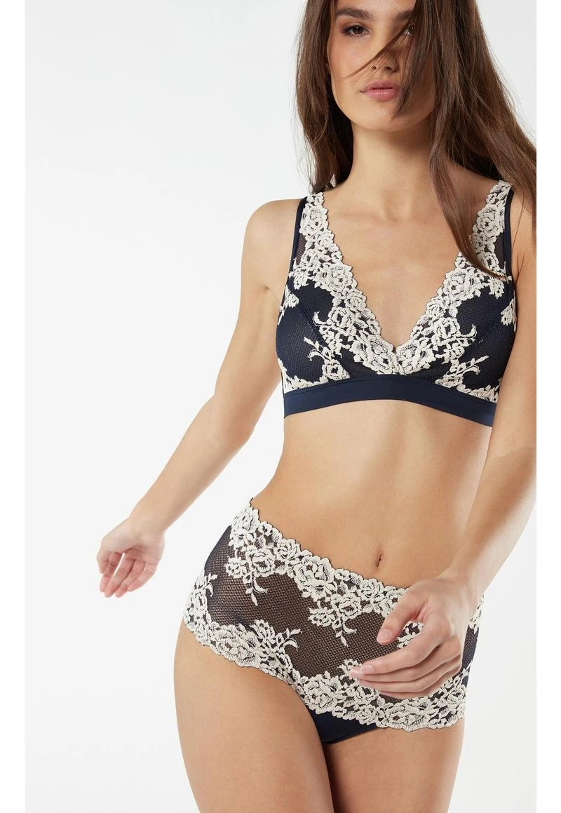 Intimissimi Damen TRIANGEL SPITZE PRETTY FLOWERS - Triangel BH - Multifarben - 347i - Blu Intenso/vanilla 4 Intimissimi Damen TRIANGEL SPITZE PRETTY FLOWERS - Triangel BH - Multifarben - 347i - Blu Intenso/vanilla – Bild 2