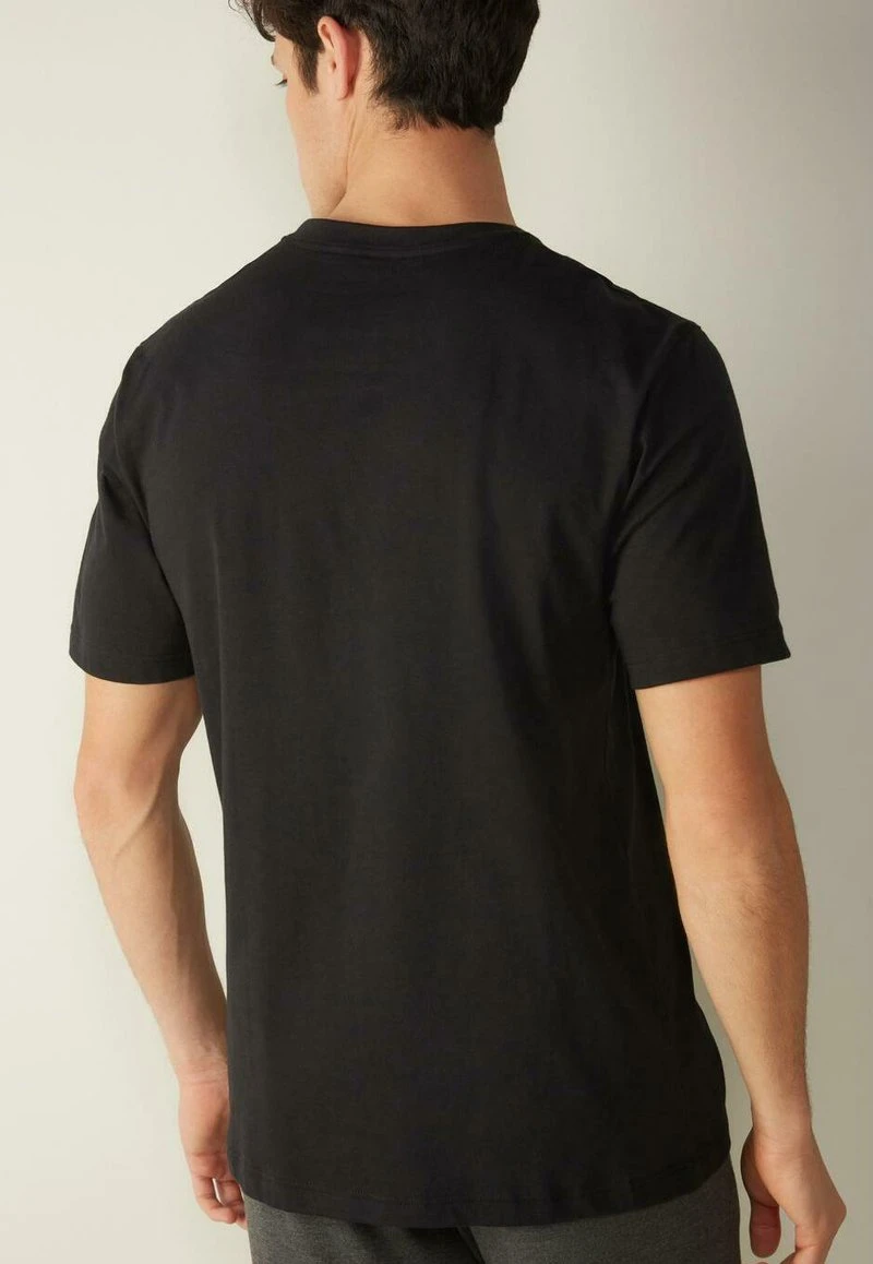 Intimissimi Herren T-Shirt Basic - Nero 4 Intimissimi Herren T-Shirt Basic - Nero – Bild 2