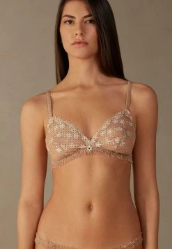 Intimissimi Damen EMMA LITTLE PLEASURES - Triangel BH - Soft Beige Schwarz