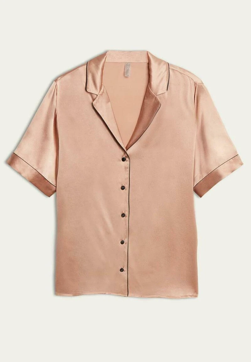 Intimissimi Damen MIT KONTRASTKANTEN - Nachtwäsche Shirt - Rose Satin 6 Intimissimi Damen MIT KONTRASTKANTEN - Nachtwäsche Shirt - Rose Satin – Bild 4