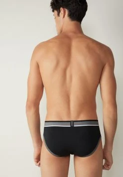 Intimissimi Herren Slip - Schwarz I Graphite Grey Blend Black -INTIMISSIMI Verkäufe ecb5f23512c94811b90ac487081f8483