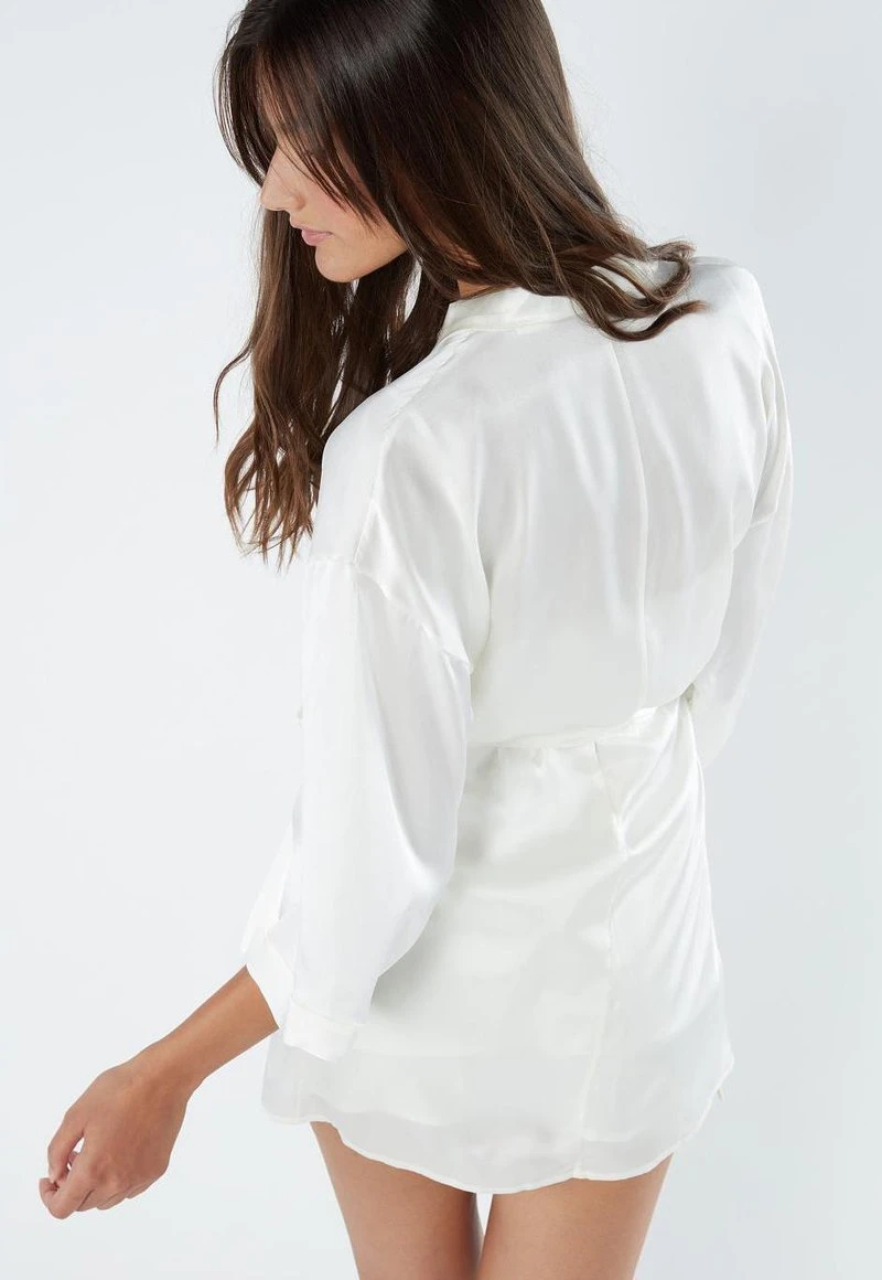 Intimissimi Damen KIMONO AUS SEIDE - Bademantel - Talco 4 Intimissimi Damen KIMONO AUS SEIDE - Bademantel - Talco – Bild 2
