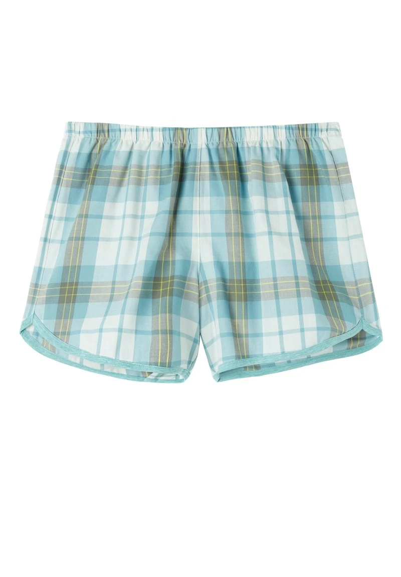 Intimissimi Damen MY COZY OUTFIT - Nachtwäsche Hose - Karos Grün Hellblau 7 Intimissimi Damen MY COZY OUTFIT - Nachtwäsche Hose - Karos Grün Hellblau – Bild 5