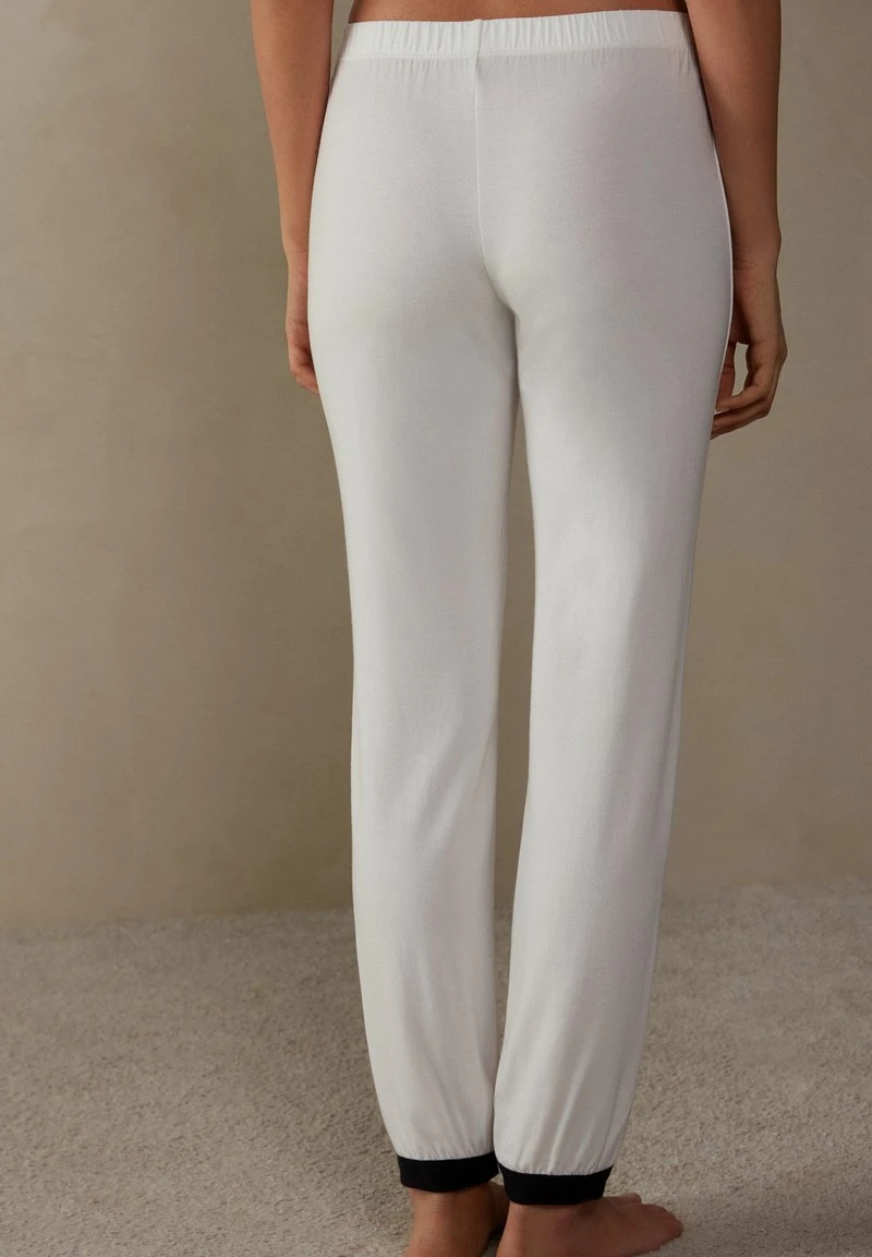 Intimissimi Damen BLOOM&BLOSSOM - Nachtwäsche Hose - Elfenbein Powder White 5 Intimissimi Damen BLOOM&BLOSSOM - Nachtwäsche Hose - Elfenbein Powder White – Bild 3