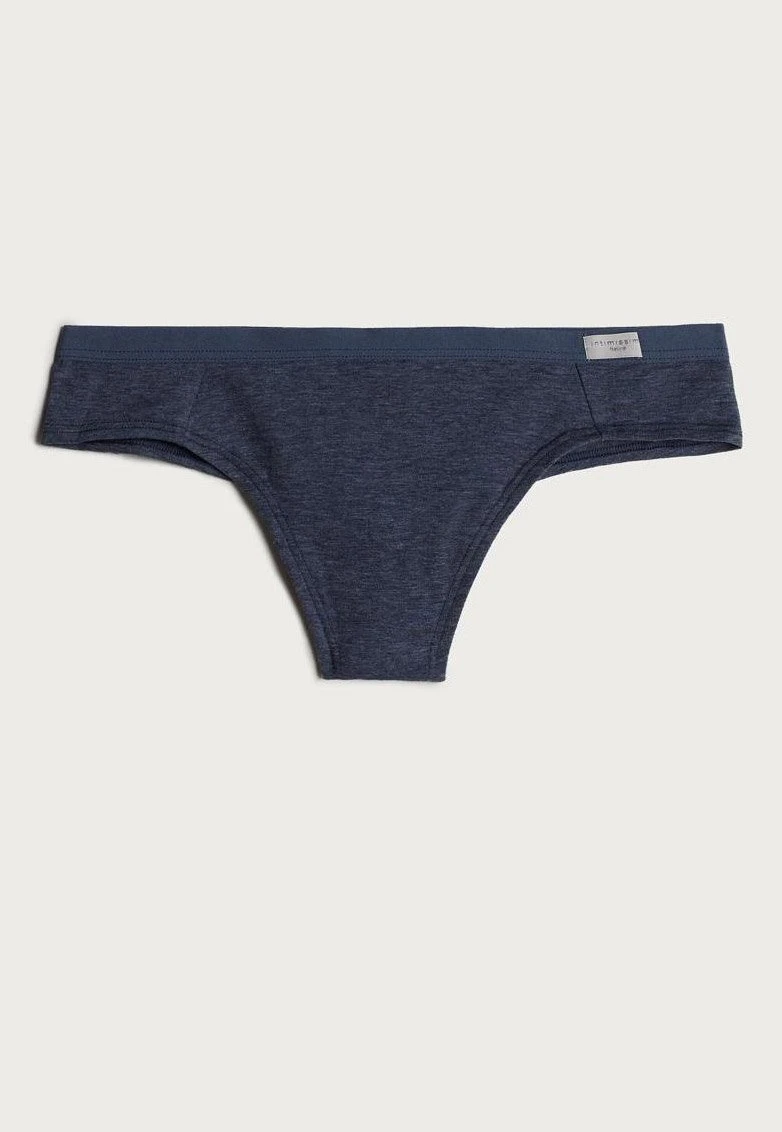 Intimissimi Damen String - Blau - 351i - Blu Melange 6 Intimissimi Damen String - Blau - 351i - Blu Melange – Bild 4