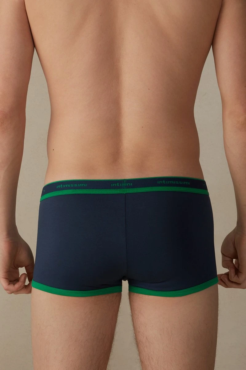 Intimissimi Herren SUPIMA STRETCH - Panties - Blau - 865i - Blue Denim Green 4 Intimissimi Herren SUPIMA STRETCH - Panties - Blau - 865i - Blue Denim Green – Bild 2