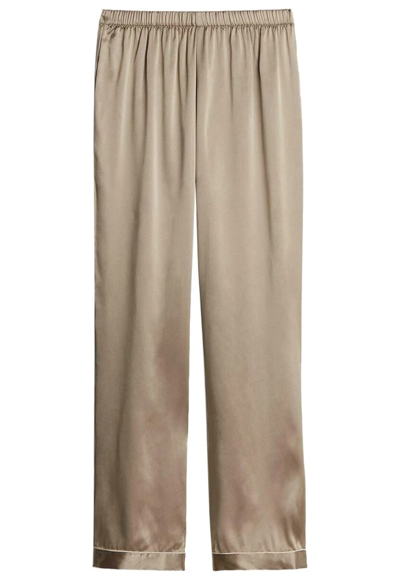 Intimissimi Damen LANGE HOSE AUS SATIN UND SEIDE - Nachtwäsche Hose - Powder Beige 6 Intimissimi Damen LANGE HOSE AUS SATIN UND SEIDE - Nachtwäsche Hose - Powder Beige – Bild 4