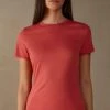 Intimissimi Damen T-Shirt Basic - Rosa Würzig 2 Intimissimi Damen T-Shirt Basic - Rosa Würzig -INTIMISSIMI Verkäufe f739d563076544539b194d1a1df76f95